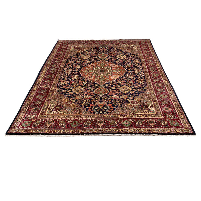 Alfombra persa - Tabriz - 307 x 200 cm - azul oscuro