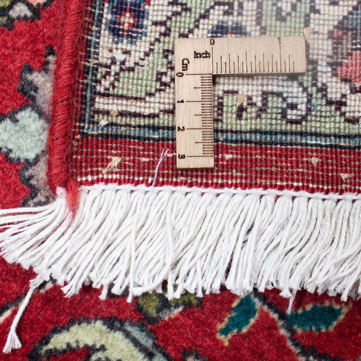 Alfombra Persa - Tabriz - Real - 349 x 243 cm - rojo oscuro