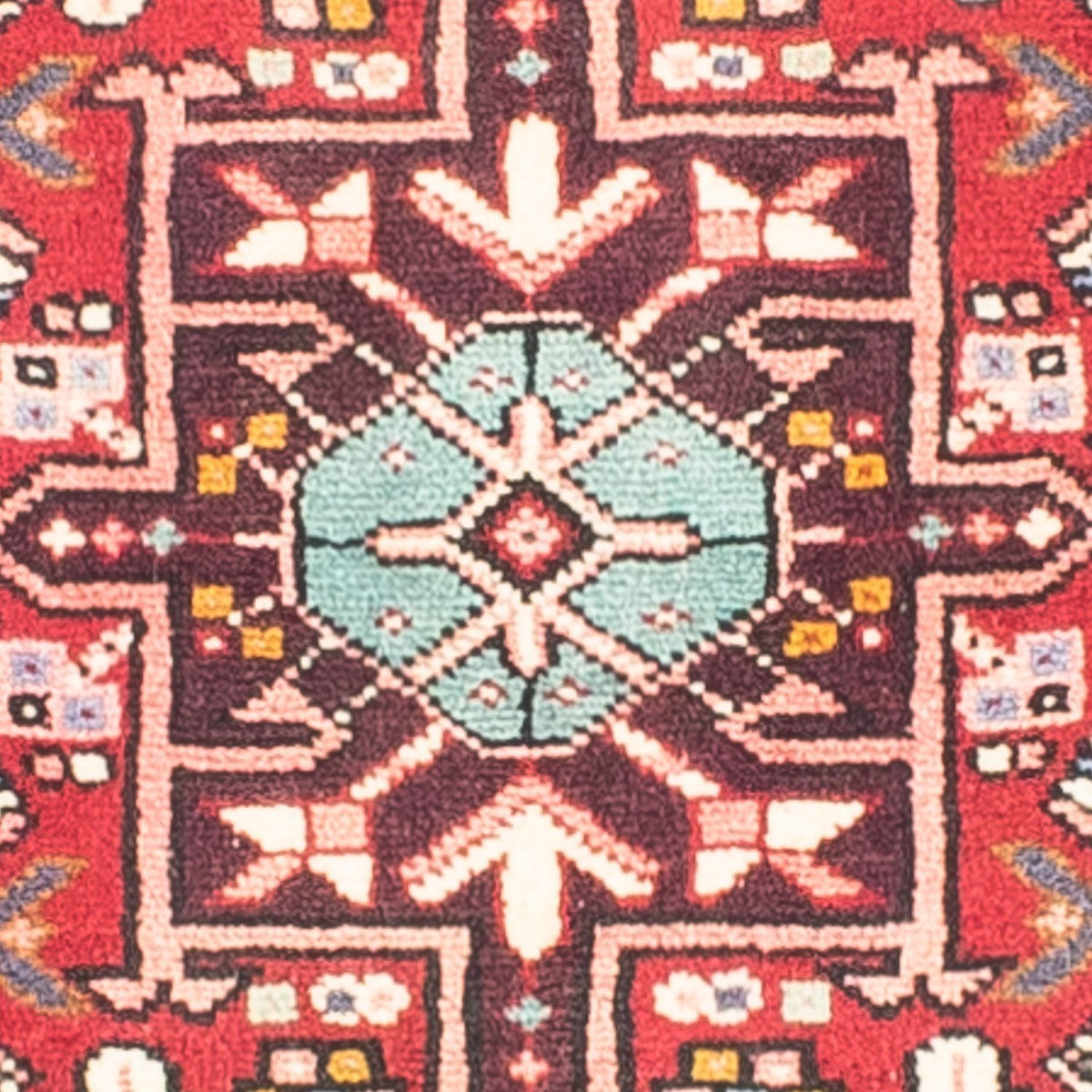 Alfombra de pasillo Alfombra persa - Nómada - 390 x 77 cm - rojo