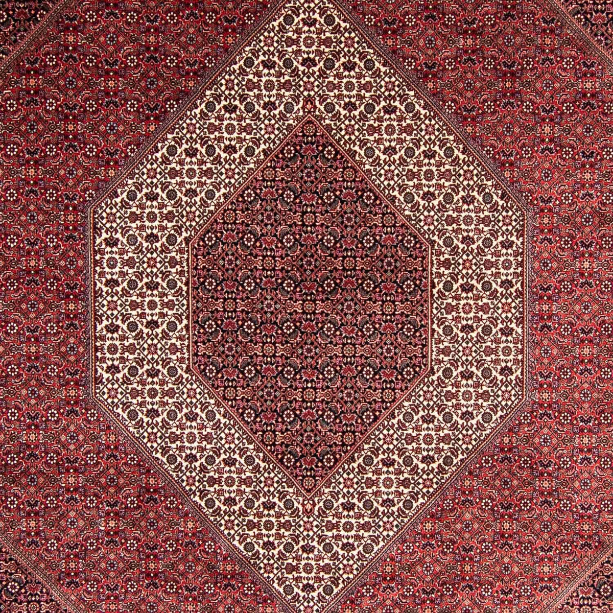 Alfombra persa - Bidjar - 351 x 254 cm - rojo claro