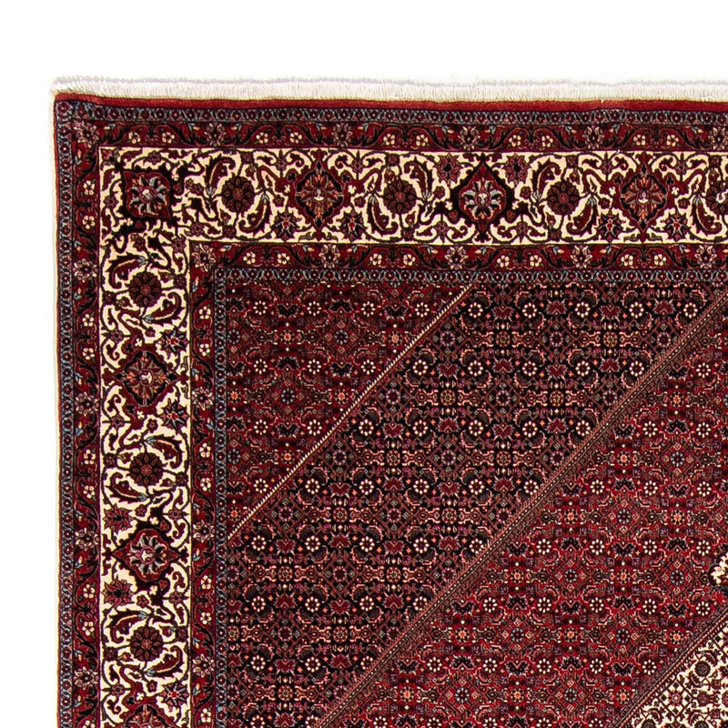 Alfombra persa - Bidjar - 351 x 254 cm - rojo claro