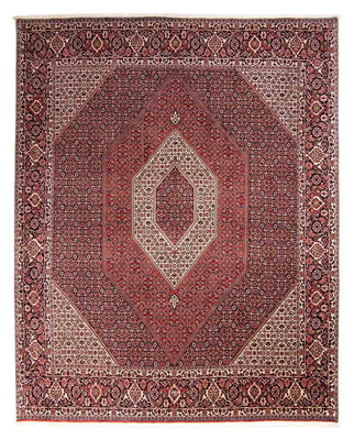 Alfombra persa - Bidjar - 300 x 252 cm - rojo claro