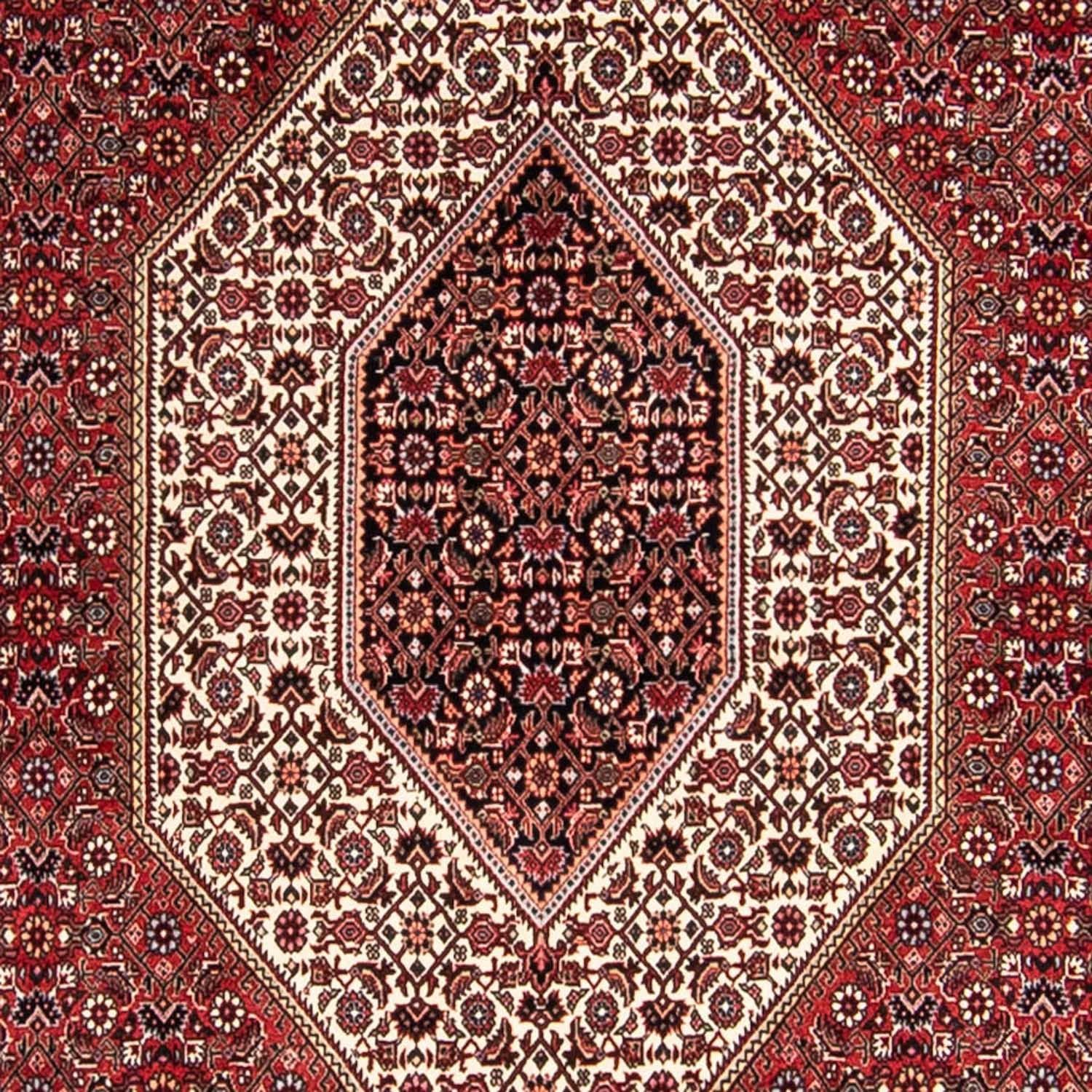Alfombra persa - Bidjar - 300 x 252 cm - rojo claro
