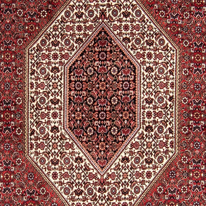 Alfombra persa - Bidjar - 300 x 252 cm - rojo claro