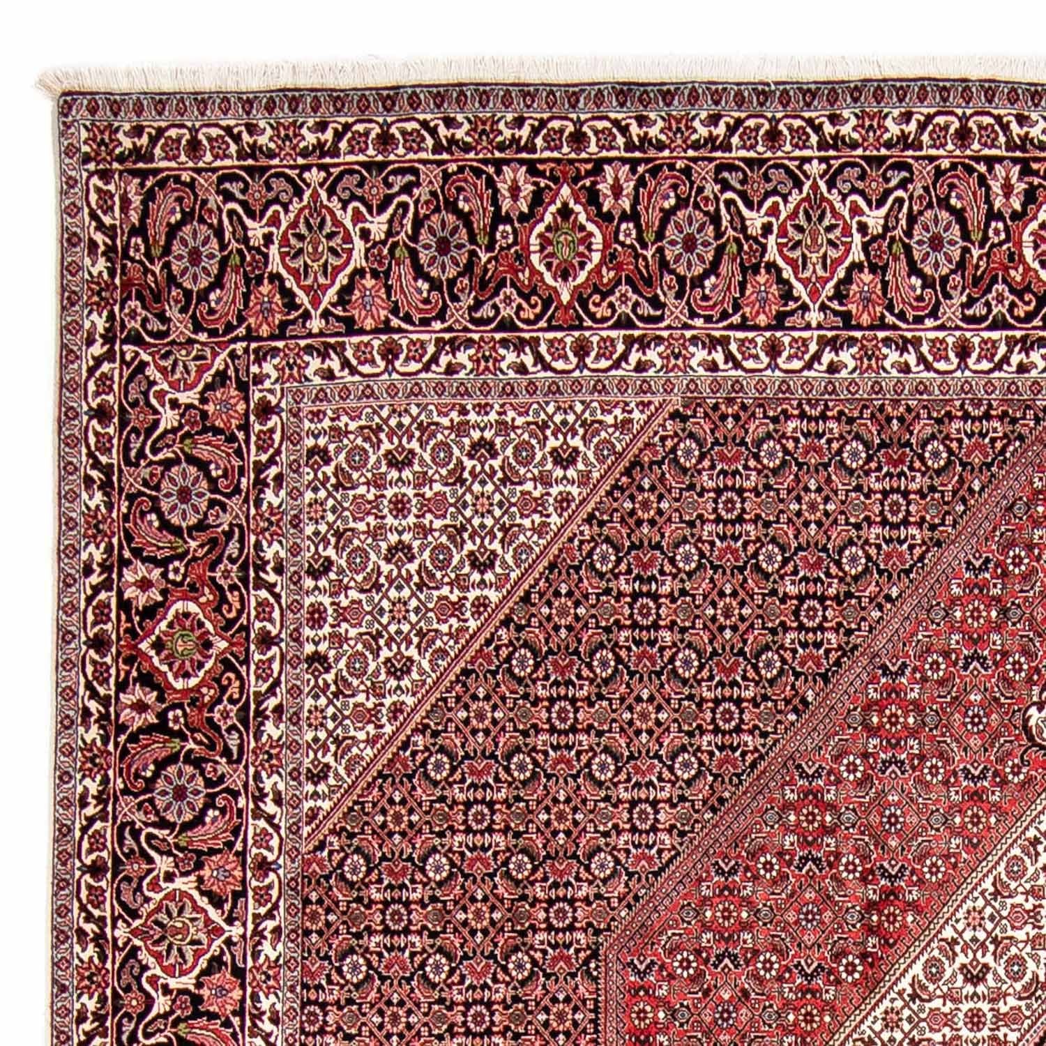 Alfombra persa - Bidjar - 300 x 252 cm - rojo claro