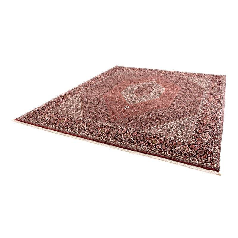 Alfombra persa - Bidjar - 300 x 252 cm - rojo claro