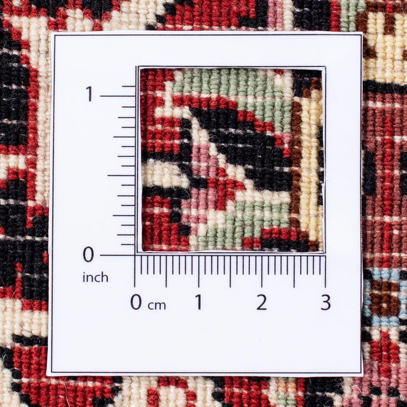 Alfombra persa - Bidjar - 300 x 252 cm - rojo claro