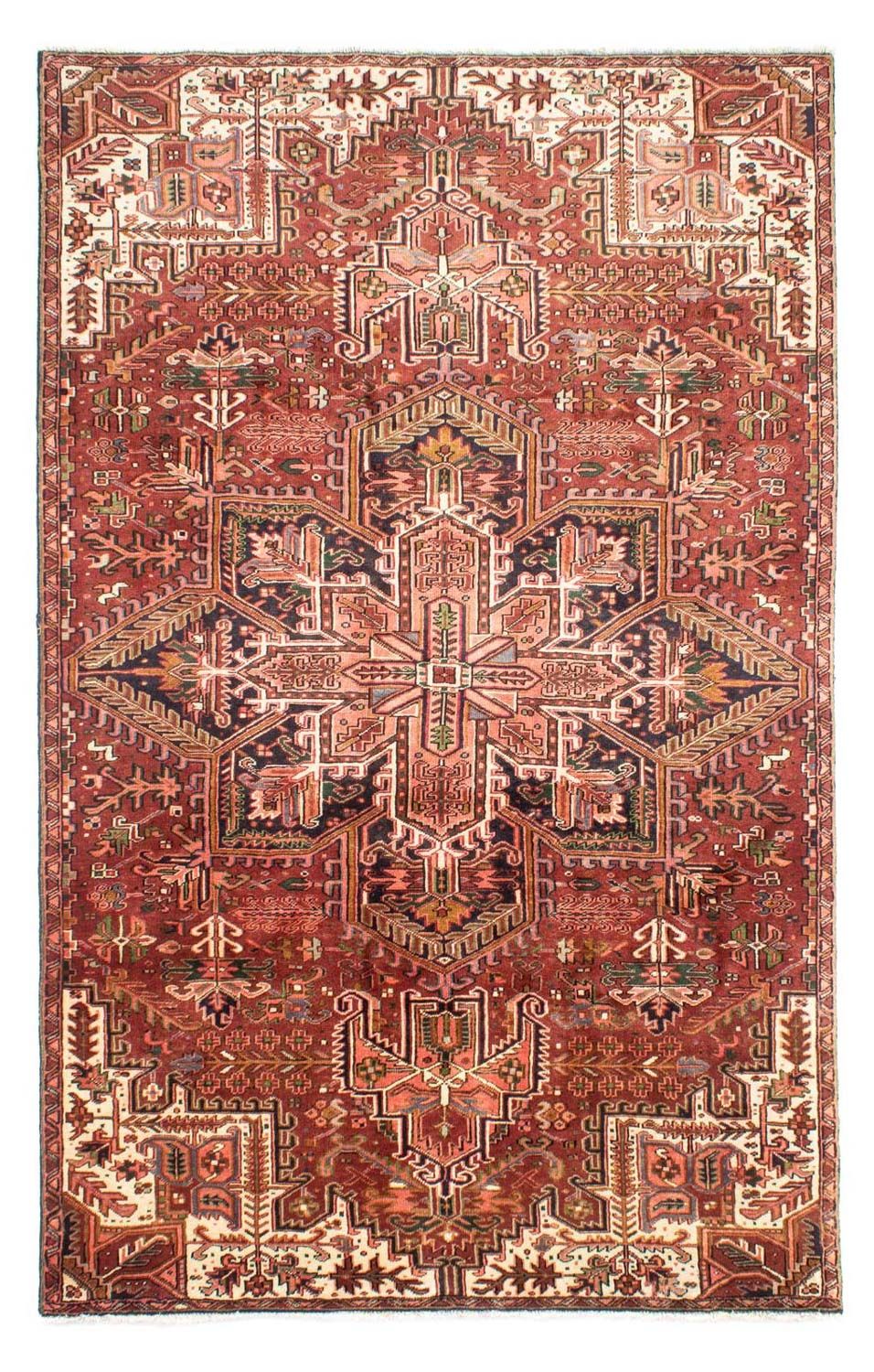 Alfombra persa - Nómada - 293 x 190 cm - rojo claro
