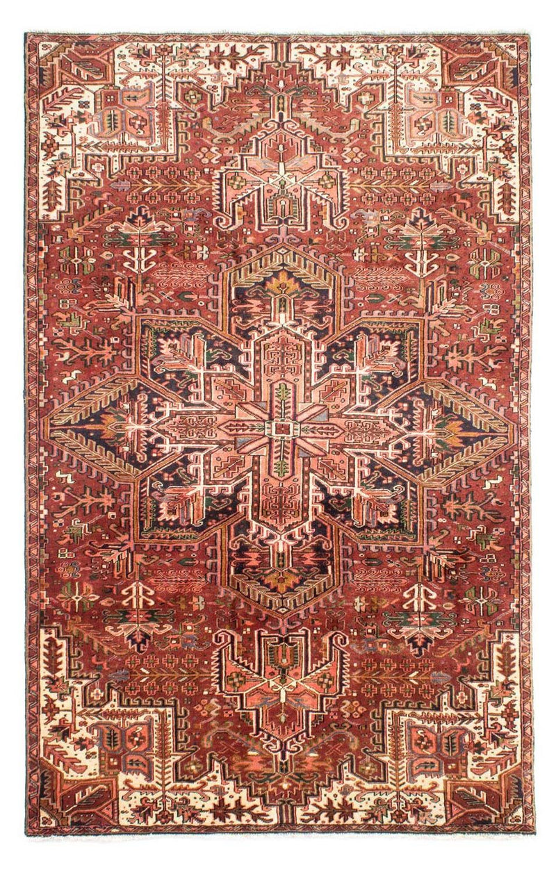 Alfombra persa - Nómada - 293 x 190 cm - rojo claro