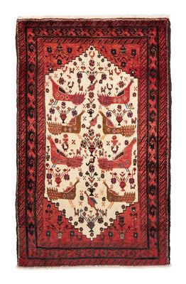 Alfombra Belutsch - 173 x 109 cm - rojo