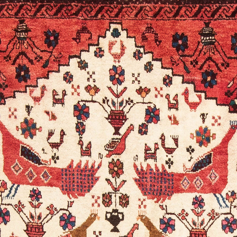 Alfombra Belutsch - 173 x 109 cm - rojo