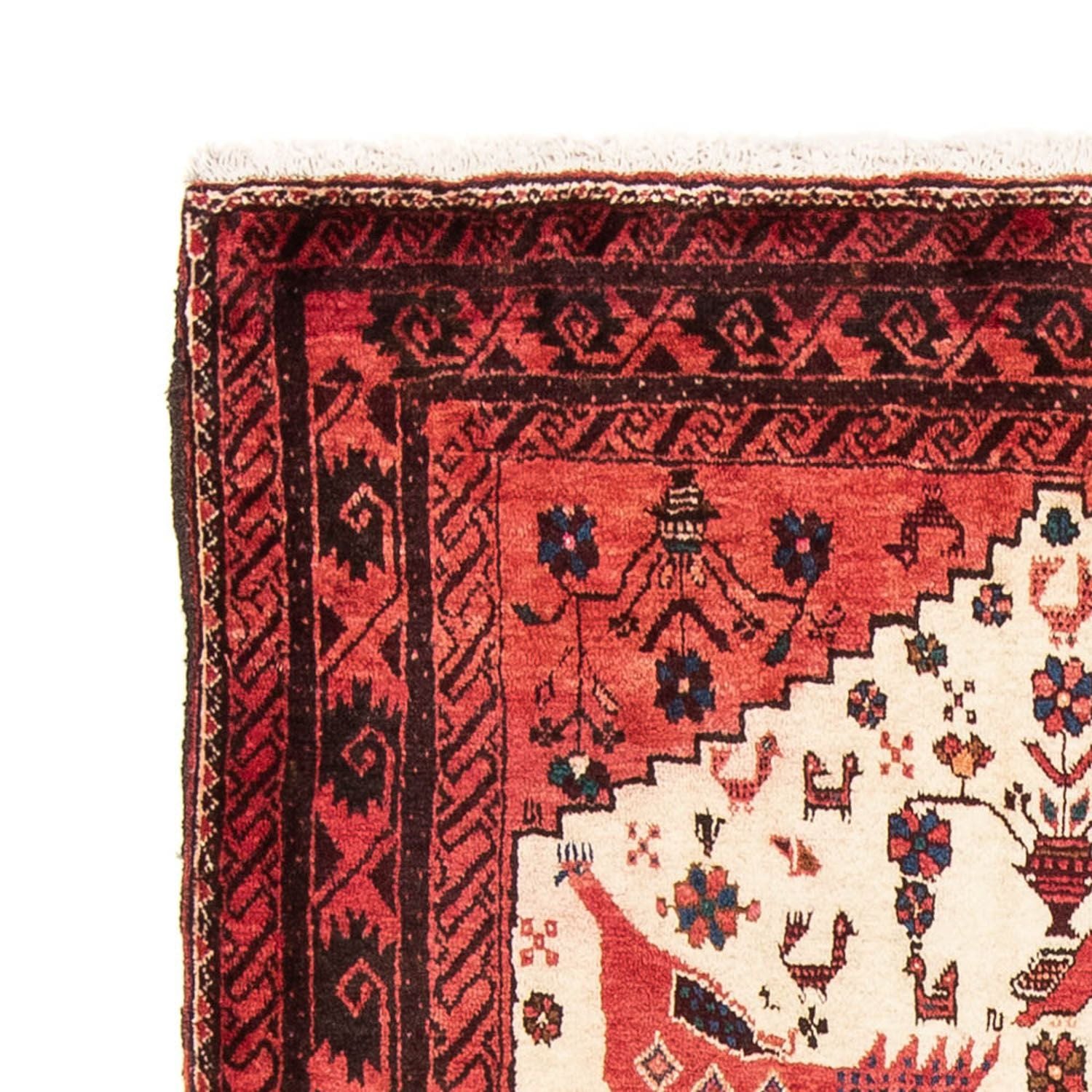 Alfombra Belutsch - 173 x 109 cm - rojo