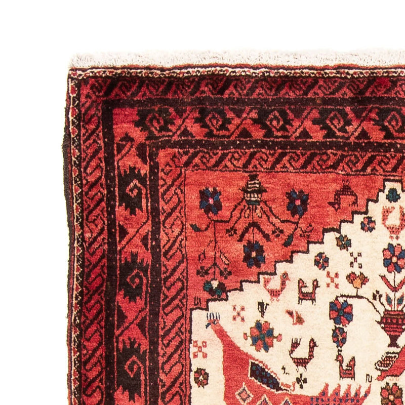 Alfombra Belutsch - 173 x 109 cm - rojo