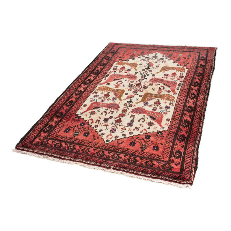Alfombra Belutsch - 173 x 109 cm - rojo