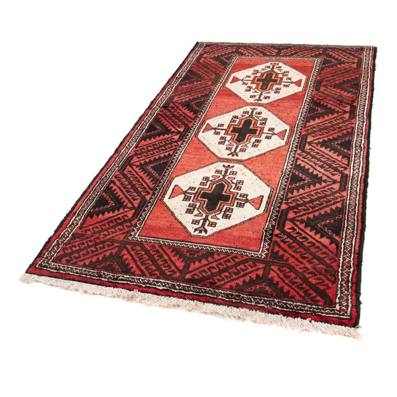Alfombra de pasillo Alfombra Belutsch - 189 x 101 cm - rojo