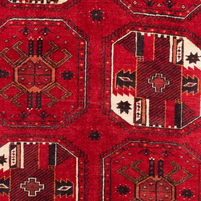 Alfombra Belutsch - 190 x 106 cm - rojo oscuro