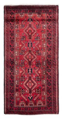 Alfombra Belutsch - 172 x 86 cm - rojo