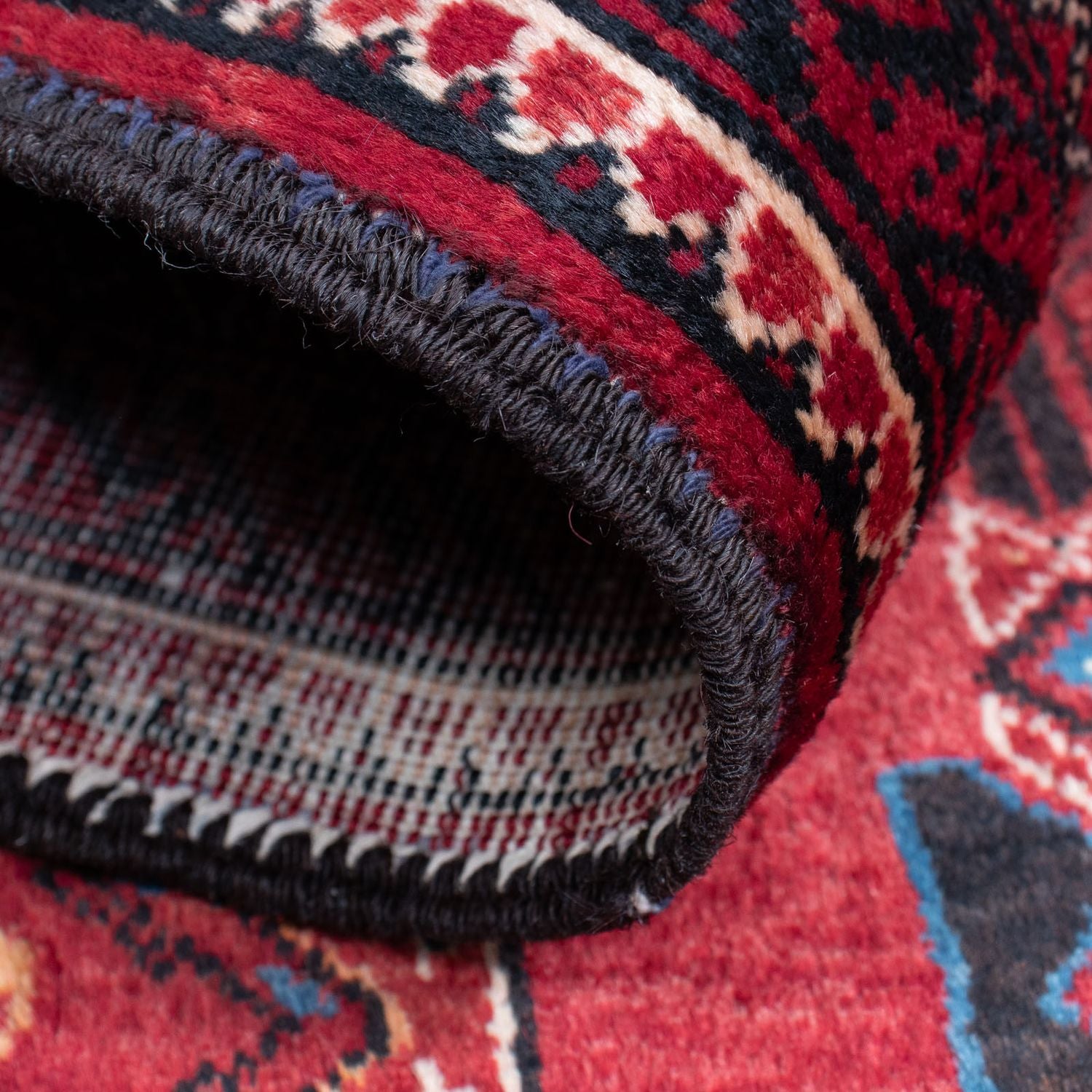 Alfombra Belutsch - 172 x 86 cm - rojo