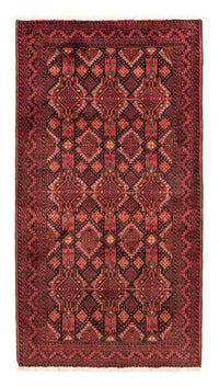 Alfombra de pasillo Alfombra Belutsch - 194 x 101 cm - rojo