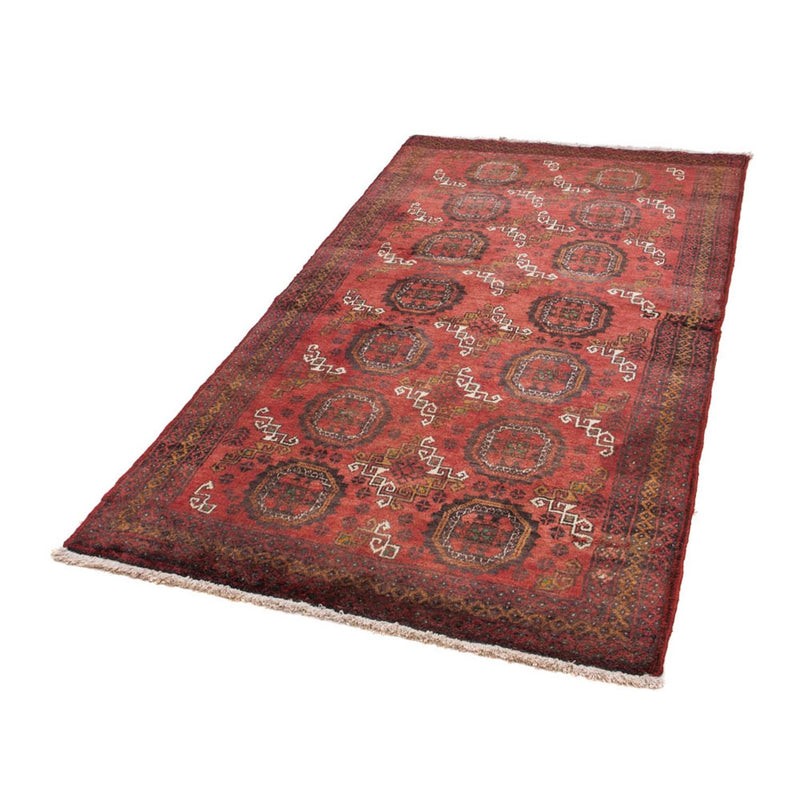 Alfombra de pasillo Alfombra Belutsch - 194 x 101 cm - rojo