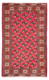 Alfombra Belutsch - 136 x 87 cm - rojo