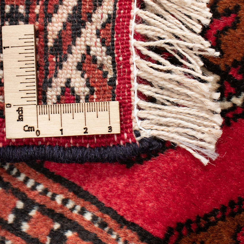 Alfombra Belutsch - 136 x 87 cm - rojo