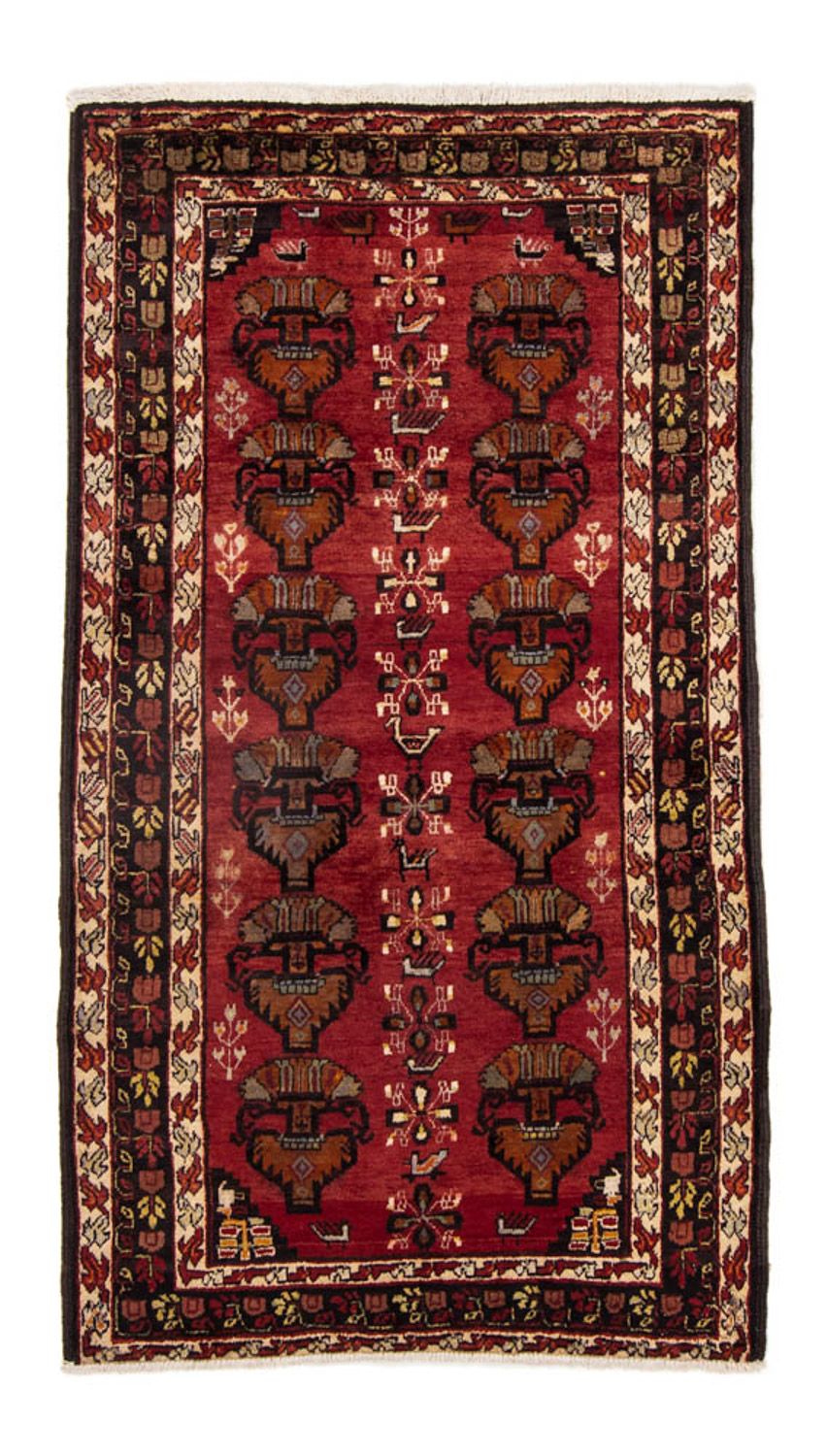 Alfombra de pasillo Alfombra Belutsch - 181 x 107 cm - rojo