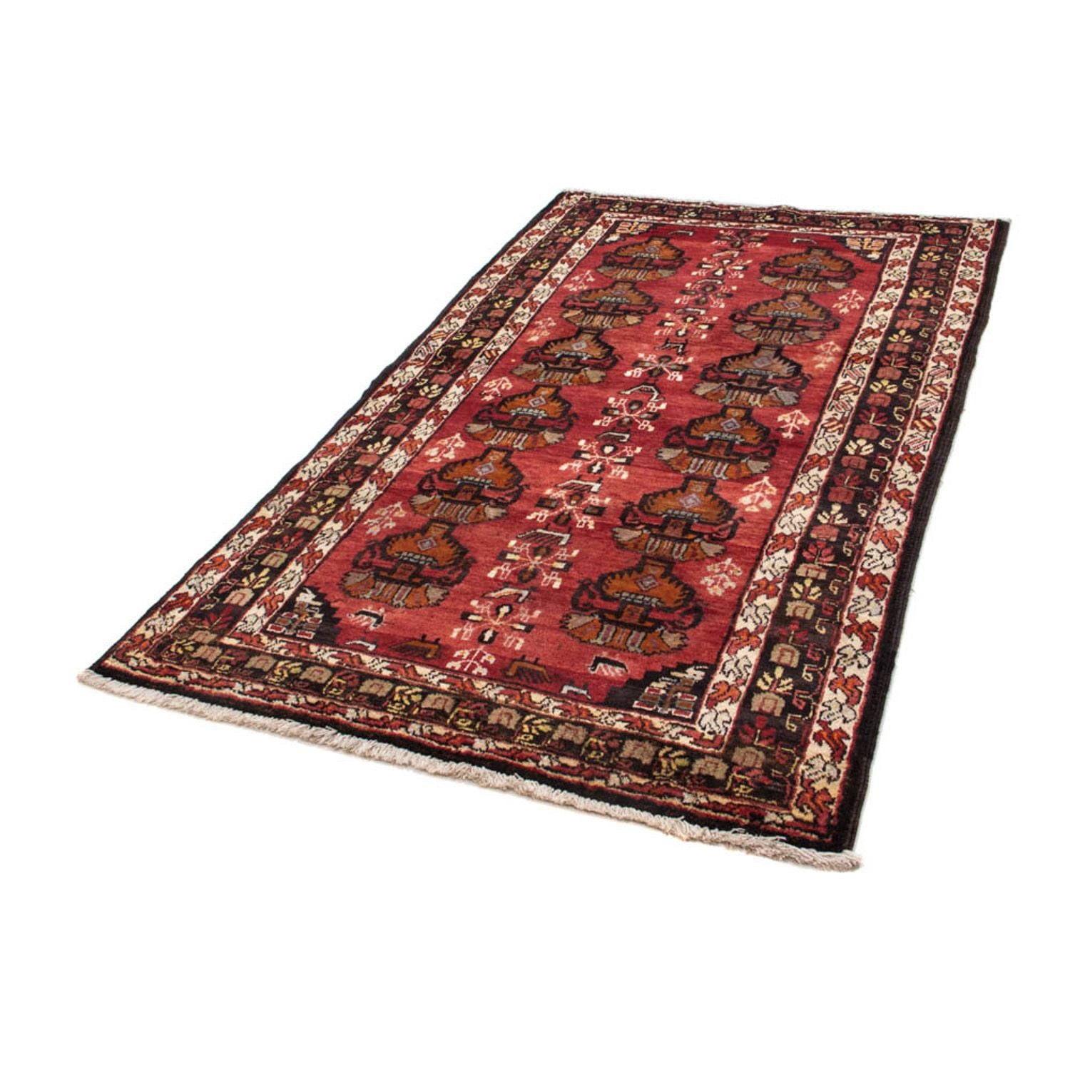 Alfombra de pasillo Alfombra Belutsch - 181 x 107 cm - rojo