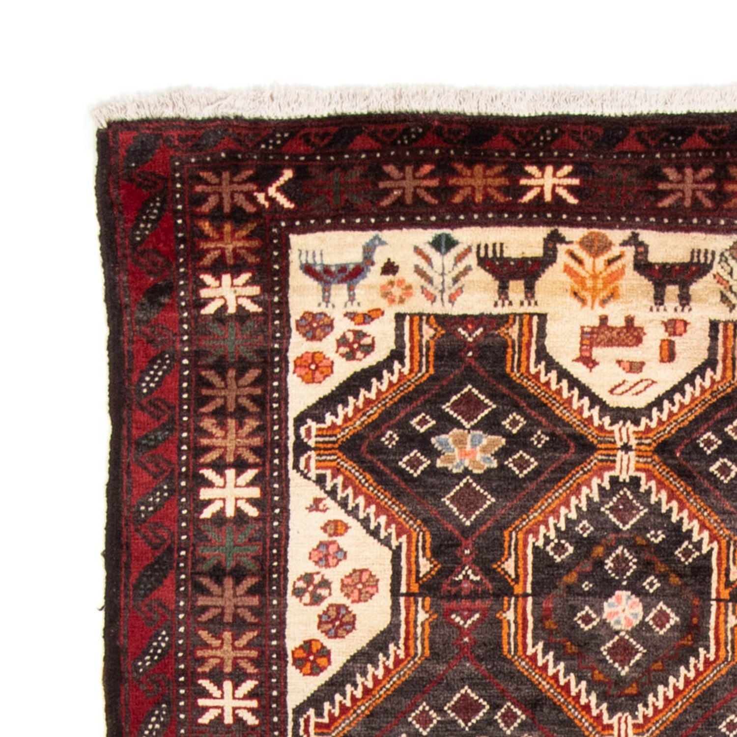 Alfombra de pasillo Alfombra Belutsch - 225 x 104 cm - beige