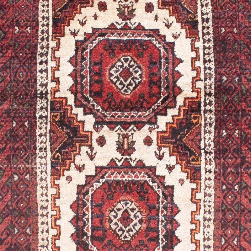Alfombra Belutsch - 144 x 92 cm - rojo oscuro
