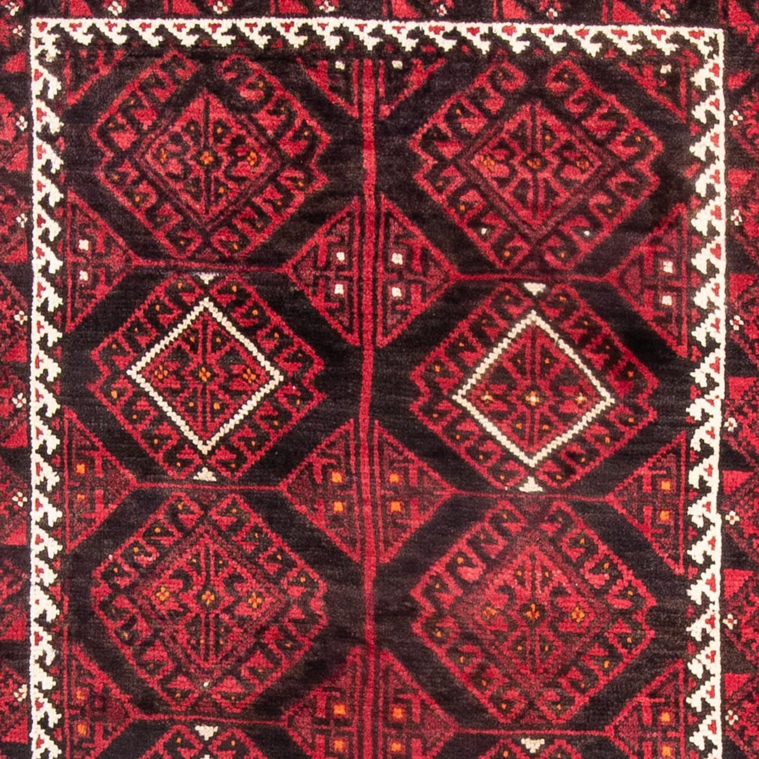 Alfombra Belutsch - 180 x 114 cm - rojo
