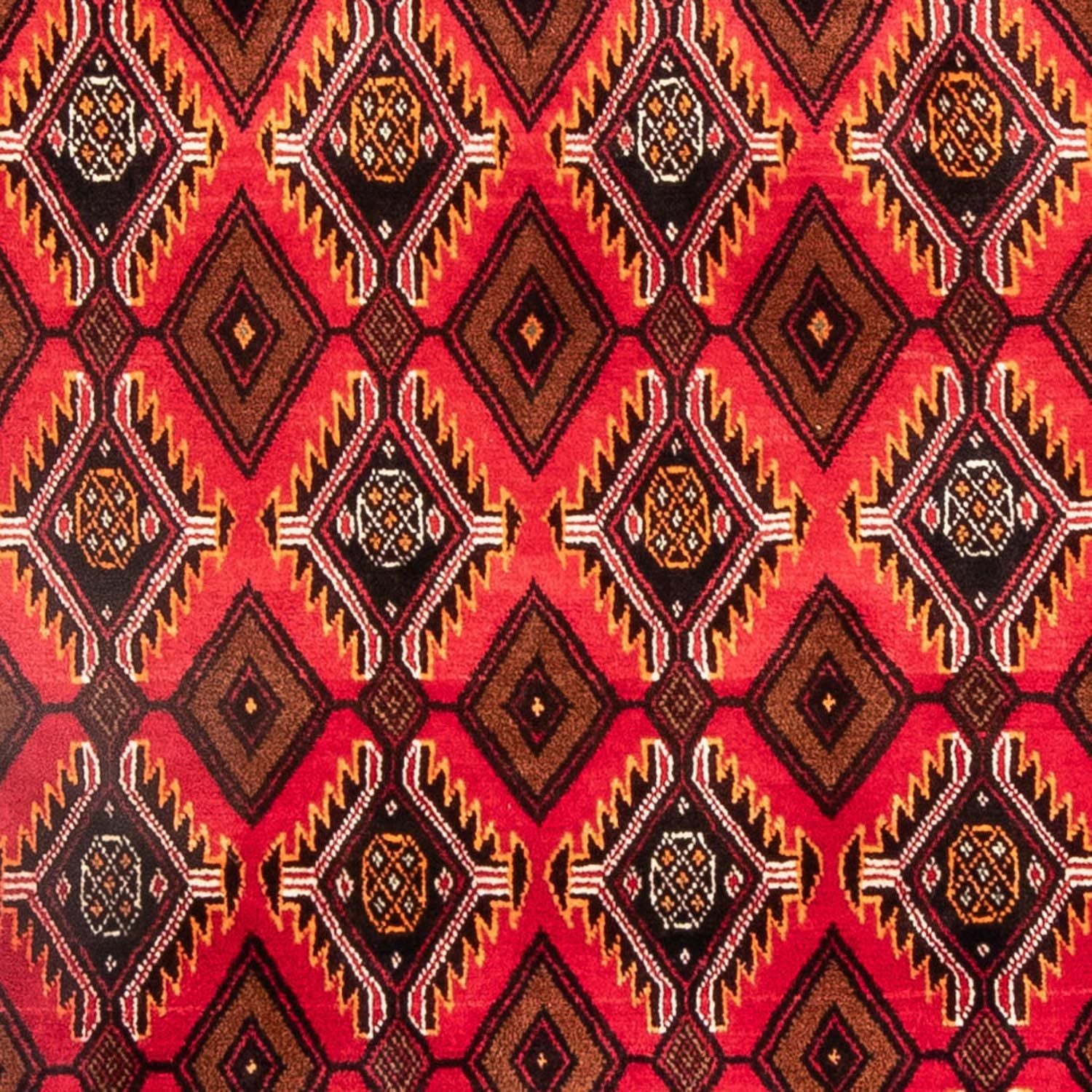 Alfombra Belutsch - 146 x 110 cm - rojo
