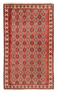 Alfombra Belutsch - 223 x 131 cm - rojo