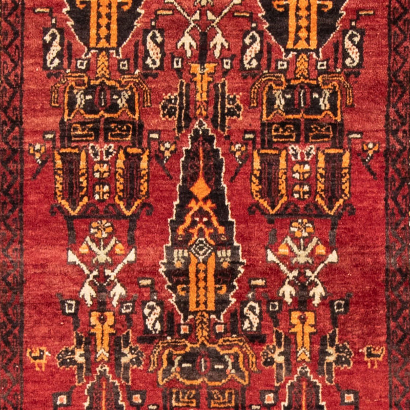 Alfombra de pasillo Alfombra Belutsch - 180 x 102 cm - rojo