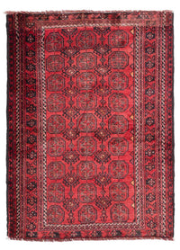 Alfombra Belutsch - 150 x 108 cm - rojo