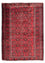 Alfombra Belutsch - 150 x 108 cm - rojo