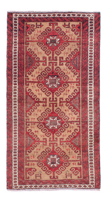 Alfombra Belutsch - 140 x 76 cm - rojo