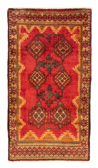 Alfombra de pasillo Alfombra Belutsch - 202 x 111 cm - rojo