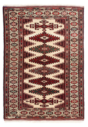 Alfombra Belutsch - 128 x 91 cm - beige