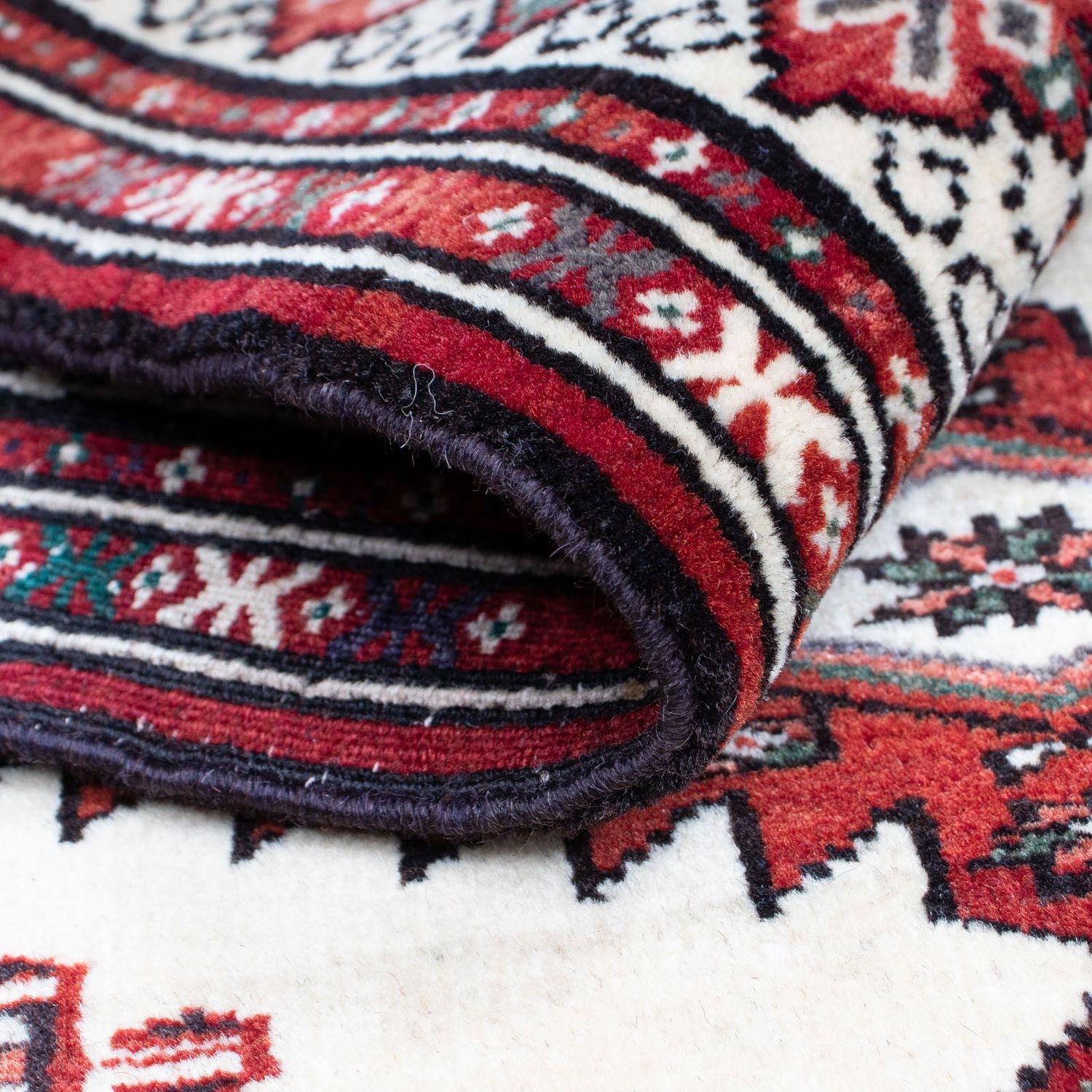 Alfombra Belutsch - 128 x 91 cm - beige