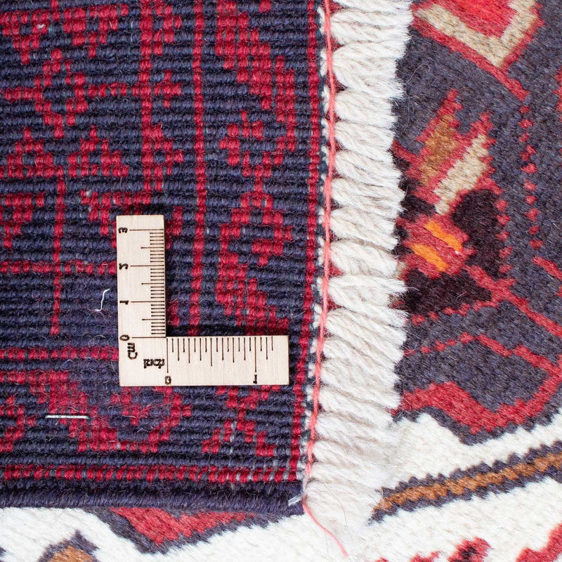 Alfombra Belutsch - 156 x 87 cm - rojo oscuro