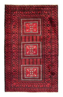 Alfombra Belutsch - 217 x 121 cm - rojo