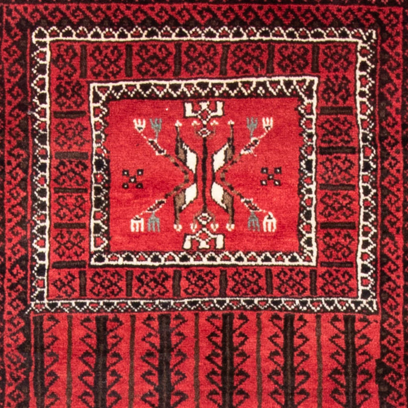 Alfombra Belutsch - 217 x 121 cm - rojo