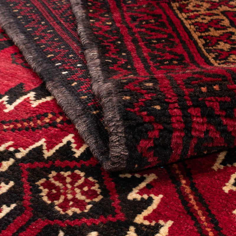 Alfombra Belutsch - 194 x 124 cm - rojo