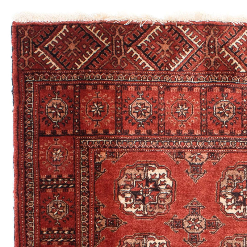 Alfombra Belutsch - 143 x 121 cm - rojo oscuro