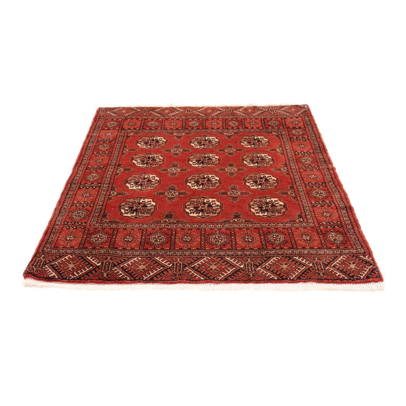Alfombra Belutsch - 143 x 121 cm - rojo oscuro
