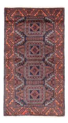 Alfombra Belutsch - 153 x 89 cm - azul oscuro