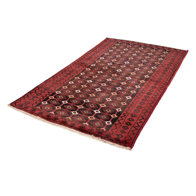 Alfombra de pasillo Alfombra Belutsch - 188 x 107 cm - rojo