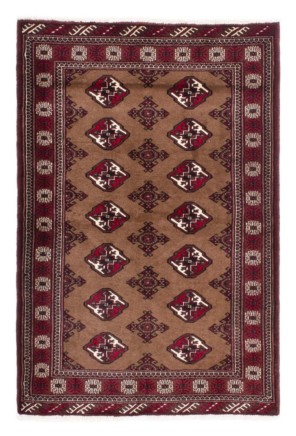 Alfombra Belutsch - 151 x 102 cm - marrón