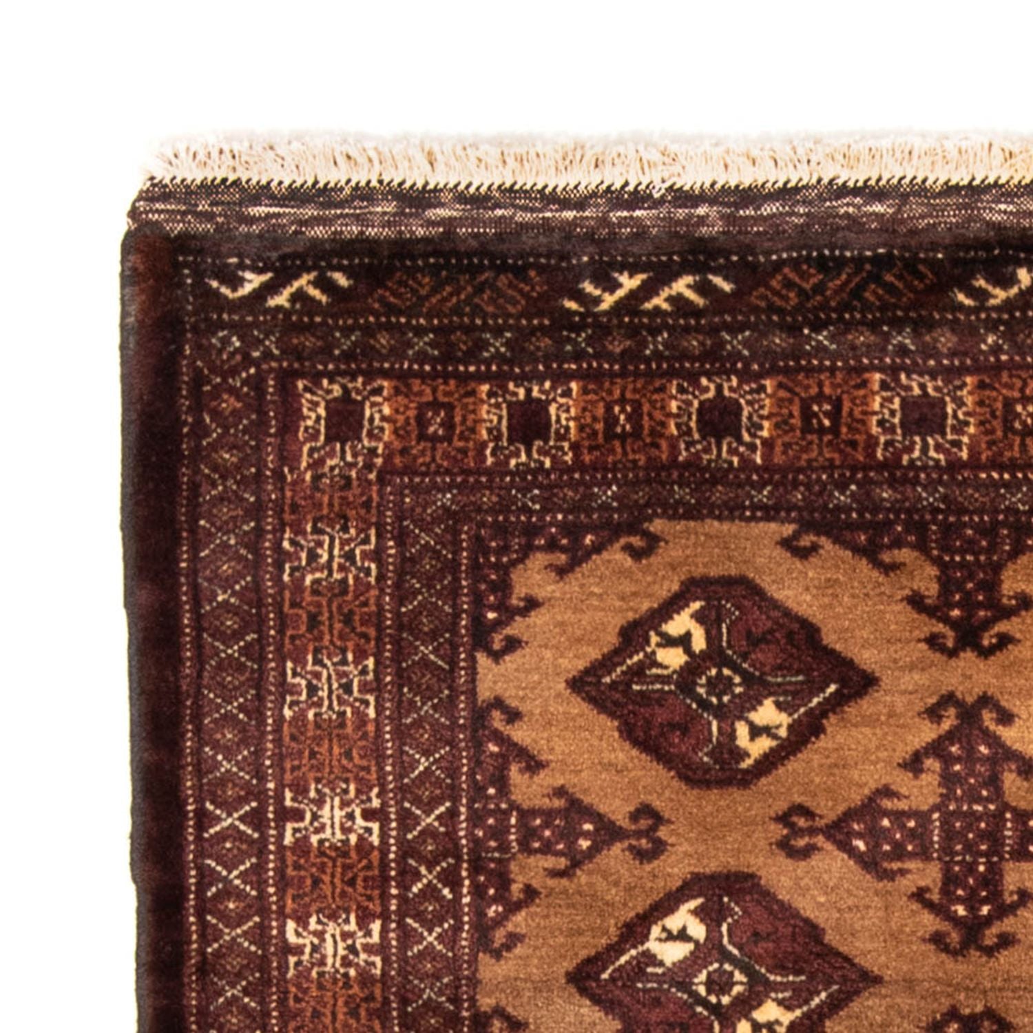 Alfombra de pasillo Alfombra Belutsch - 196 x 108 cm - óxido